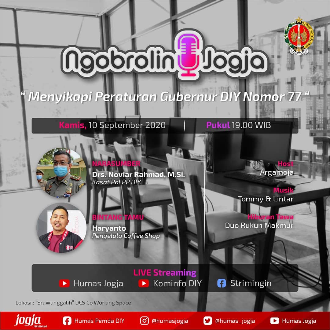 Ngobrolin Jogja (10 September 2020) Badan Otorita Borobudur