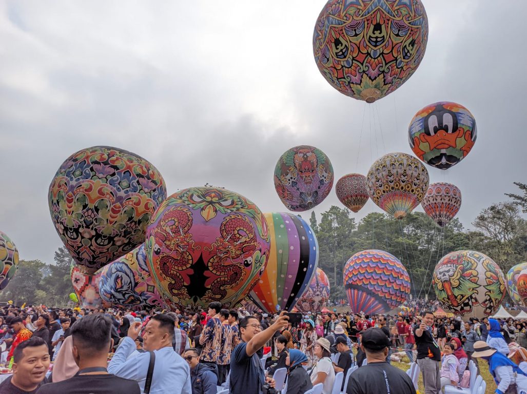 Wonosobo Gelar Java Balloon Attraction Badan Otorita Borobudur